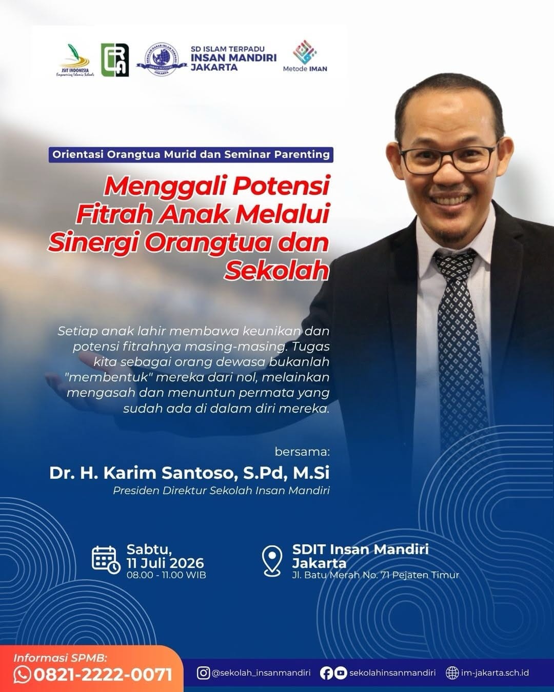 Orientasi Orangtua Murid & Seminar Parenting